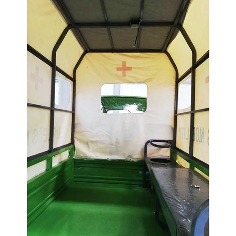 Kolm ratast kiirabi mootor Tricycle